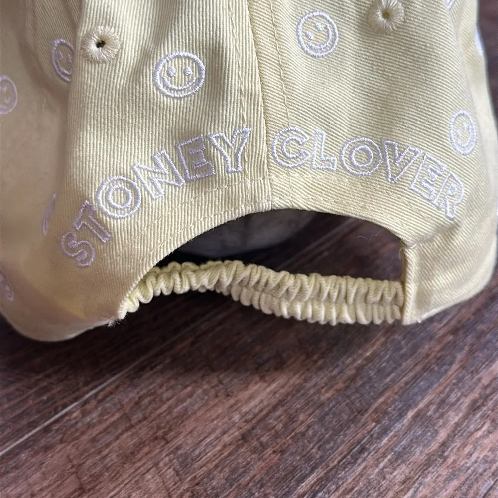 Stoney Clover Yellow Smiley Face Baseball Cap